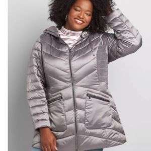 Lane Bryant Bernardo Packable Puffer - 18/20